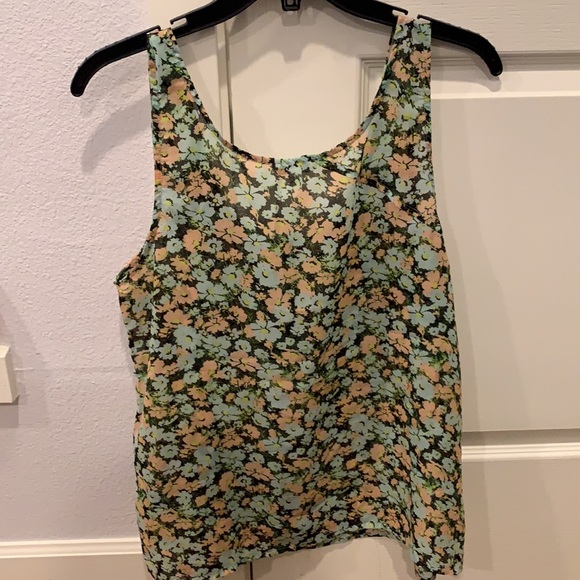 Volcom sheer floral tank - Picture 4 of 5